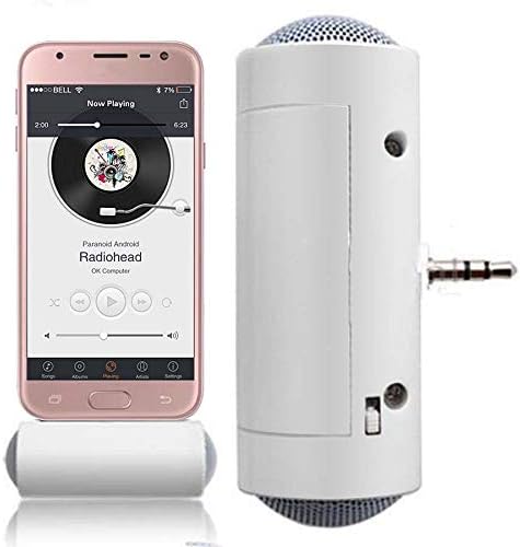 Portable Durable 3.5mm Mini Stereo Speaker Amplifier for MP3/MP4/Mobile phone/Tablet(Black)...