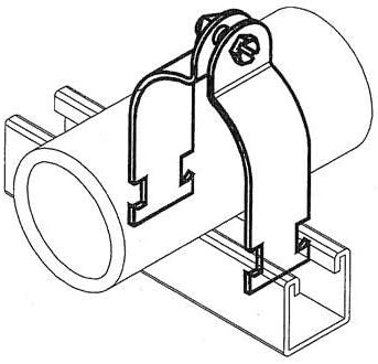 Morris 17520 Rigid Strut Clamp, 2-1/2"...