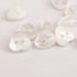 50 PCS Heart Multi-Color 2 Holes Resin Buttons Clothing Decoration Sewing Scrapbooking Card Making DIY (White,11.5mm)...