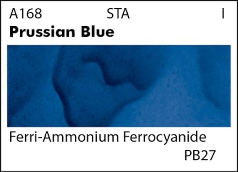 Grumbacher Academy Watercolor Paint, 7.5ml/0.25 Ounce, Prussian Blue (A168)...