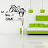 Home Find Game Wall Decals Eat Sleep Game Quote Wall Stickers Gamers World for Net Bar Living Rooms Bedroom Removable Kids and Boys Rooms Decorati...