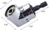 Right Angle Drill Adaptor Impact Drill Bit Extension 4-in-1 Impact Grade Socket Adapter Set Cr-V 1/4" 3/8" 1/2" Angle Drill Attachment Tools for H...