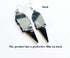 Earrings 4th of July Earrings for Women Acrylic American Flag Star Dangle Earrings Independence Day Party Jewelry Set Gifts Double Sided Ice-cream...