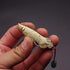 Fish Shape Stainless Steel Portable EDC Mini Folding Pocket Knife Small Keychain Knife Tiny Box Cutter Tools...