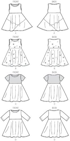 McCall Pattern Company M6915 Chidren's/Girls Dresses, Size CCE...