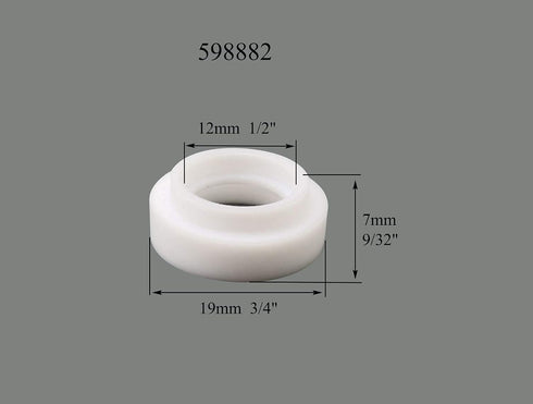 RIVERWELD TIG Collet Body Aluminium Cup Assorted Sizes Fit PTA DB SR WP 9 20 25 TIG Welding Torch Consumables 53pcs...