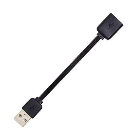 xiwai 13cm USB 2.0 Type-A Male to Type-A Male Female Data Flat Slim FPC Cable for FPV & Disk & Phone...
