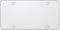 Cruiser Accessories 76100 Tuf Flat Shield License Plate Frame, Clear...