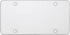 Cruiser Accessories 76100 Tuf Flat Shield License Plate Frame, Clear...