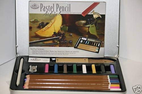Royal & Langnickel Pastel Pencil Art Set W/Tin...