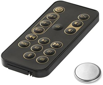 Remote Control for Klipsch R-15PM R15PM R-51PM 1062775 RT1062775 with Battery Inside...