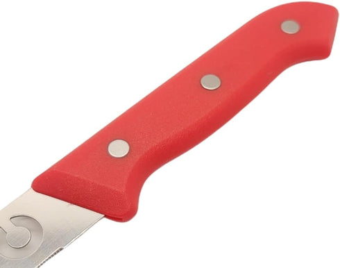 10" Serrated Stainless Steel Blade Tomato Slicing Knife Set - 2 Pack...