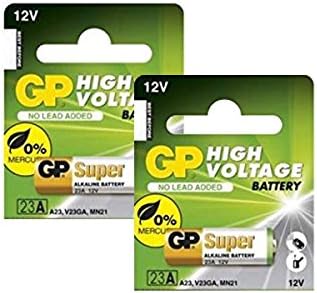 GP 12V Alkaline Batteries - Size 23A - 2-Pack...