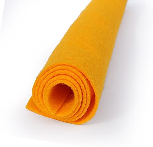 Gold - Wool Felt Oversized Sheet - 35% Wool Blend - 1 12x18 inch Sheet...