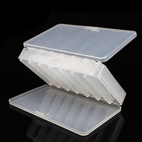 OriGlam Fishing Lure Box Tackle Storage Trays Fishing Tackle Storage, Double Side 14 Compartments, Waterproof Accessory Box Fishing Lure Bait Hook...