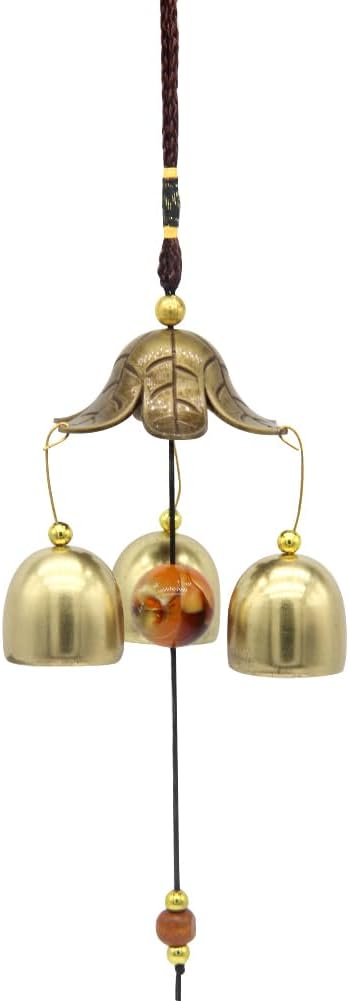 Hooshing Lucky Small Wind Chimes Metal Garden Bells Feng Shui Windchimes for Best Wishes Home Outdoor Garden Patio Hanging Decor Gift for Mother...