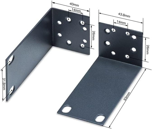 TP-Link RackMount Kit-13 Mounting Bracket| Compatible with TP-Link 13-inch Rackmount Switches, Routers, Controllers and Other Products | Sturdy Me...