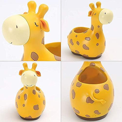 Succulent Pots,Cute Animal Giraffe Shaped Indoor Air Plant Holder Plant Pots-Plants Not in Included (4.92 inch Tall)...