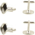 Men’s Cufflinks Cuff Links Button Cabochon Blank Trays Frame for DIY Craft...