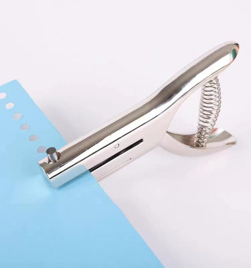 1/4 inch (6mm) Heavy Duty Hole Punch 2 Inch Reach Deep Throat Paper Punch Slot Punch Badge Hole Punch Hand Held Long Hole Puncher for Craft Paper ...