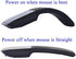 Bluetooth Arc Touch Mouse Slim and Portable Mini Wireless Computer Mouse Folding Ergonomic Optical Mice for Notebook Laptop Tablet (Bluetooth-Blac...