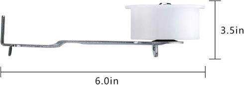 DC93-00634A Fit For Sam-sung Dryer Idler Pulley Assembly (Upgraded Silent Dual Ball Bearing?- EXACT Replaces DC96-00882C PS4133825 AP4373659