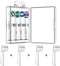 4 Packs Hygienic Protective Cover + 1 Electric Toothbrush Heads Storage Case for Oral B Toothbrush Heads...