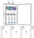 4 Packs Hygienic Protective Cover + 1 Electric Toothbrush Heads Storage Case for Oral B Toothbrush Heads...