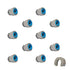 QuickFitting 1/2 inch Junction Box Connector | Push Install PVC Electrical Conduit Fitting | for Rigid Sch 40 and Sch 80 PVC Conduit | 10-Pack Liq...