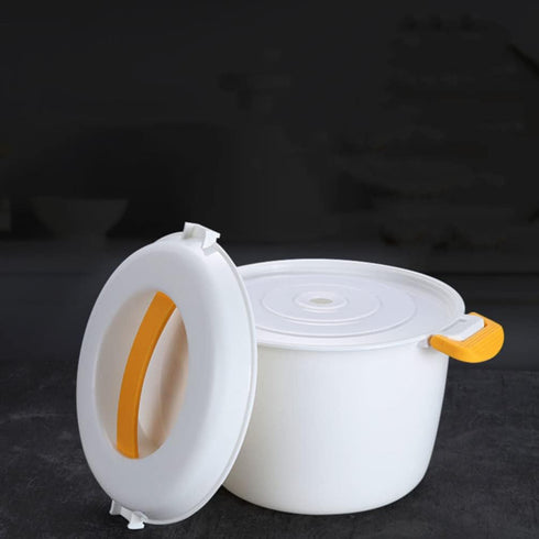 Luxshiny Microwave Pressure Cooker Microwave Rice Cooker Mini Rice Cooker Portable Steamer Pasta Cooker Food Steamer Pot for Cooking Soup Rice Ste...