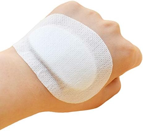 20pcs Sterile Non-Woven Eye Pads Patches Adhesive Bandages Wound Dressings for Adults...