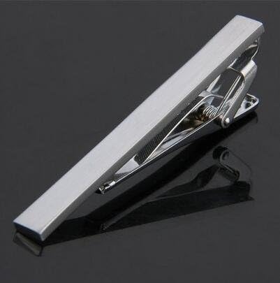 Men's Tie Clip Stainless Steel Metal Simple Necktie Tie Bar Clasp Clip Clamp Pins Sliver Color For Men Business&Party Wedding Best Gift...