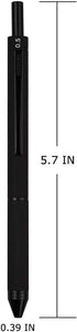 DUNBONG 4 in 1 Multicolor pen, Metal Cased Multifunction Pen, 0.5mm Mechanical Pencil, Red Ball Pen, Blue Ball Pen and Black Ball Pen, 1-Count (Bl...