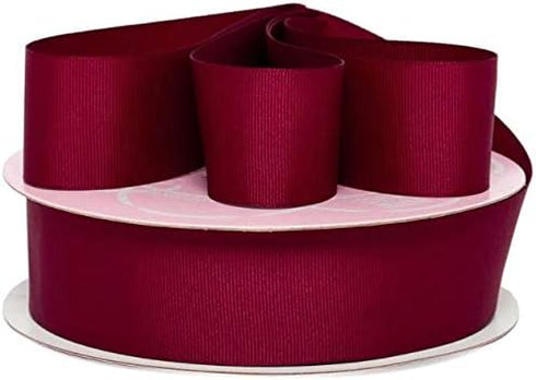 Burgundy Grosgrain Ribbon 7/8" X 50 Yards...