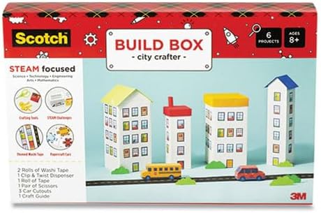 Scotch Build Box City Crafter, STEAM Focused, 6 Projects, 70007061404...