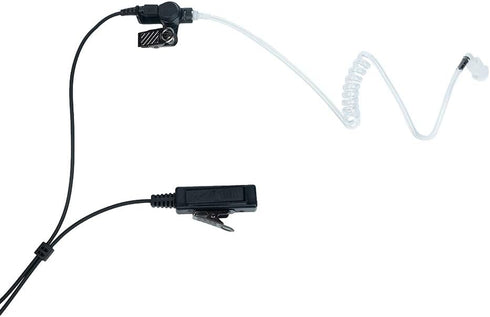 Earpiece Headset with MIC PTT 1 PIN 2.5MM for Motorola Talkabout Walkie Talkie 2 Way Radio MR350R MD200TPR MH230R MS350R MT350R MG160A MH230TPR wi...