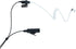 Earpiece Headset with MIC PTT 1 PIN 2.5MM for Motorola Talkabout Walkie Talkie 2 Way Radio MR350R MD200TPR MH230R MS350R MT350R MG160A MH230TPR wi...