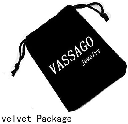VASSAGO Stainless Steel Hollow Out Animal Keychain Backpack Car Purse Keys Accessories Purse Charm Key Ring for Men and Women...