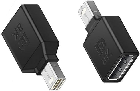 Mini Displayport to Displayport Adapter Converter Male to Female 8K60HZ Bi Directional Mutual Conversion Computer Host Graphics Card External DP M...