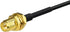 Bingfu RP-SMA Male to RP-SMA Female Bulkhead Mount RG174 WiFi Antenna Extension Coaxial Cable 3m 10 feet for WiFi Router Wireless Network Card USB...