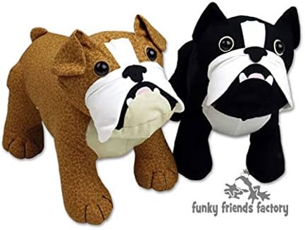 Funky Friends Factory Bulldog Sewing Pattern...