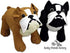 Funky Friends Factory Bulldog Sewing Pattern...
