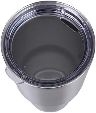30 oz Tumbler, Double Wall Stainless Steel Insulated Travel Mug with Lid for Hot Beverage and Cool Drink …...