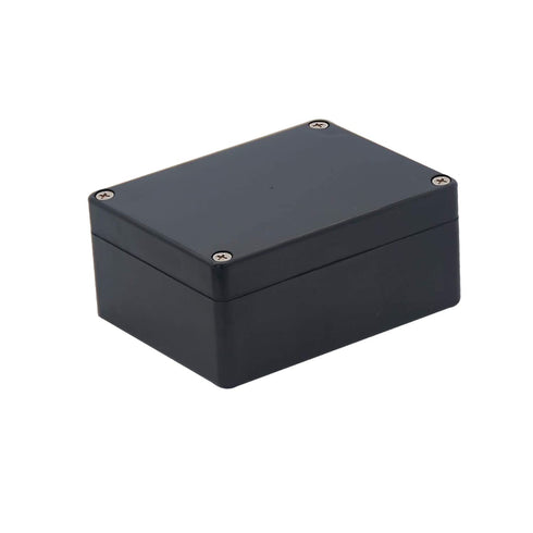 Black Junction Box ABS Enclosure Box Conduit Juction Box Waterproof Project Box Dustproof Electrical Box Case (4.53"x3.54"x2.17" 2pcs)...
