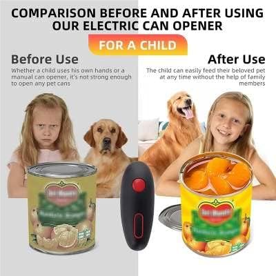 Kitchen's Modern Cordless Can Opener - Automatic, Effortless, Soft Edges, One Touch, Battery Operated, Modern Tool, Easy to Use, Kitchen Gadget Ma...