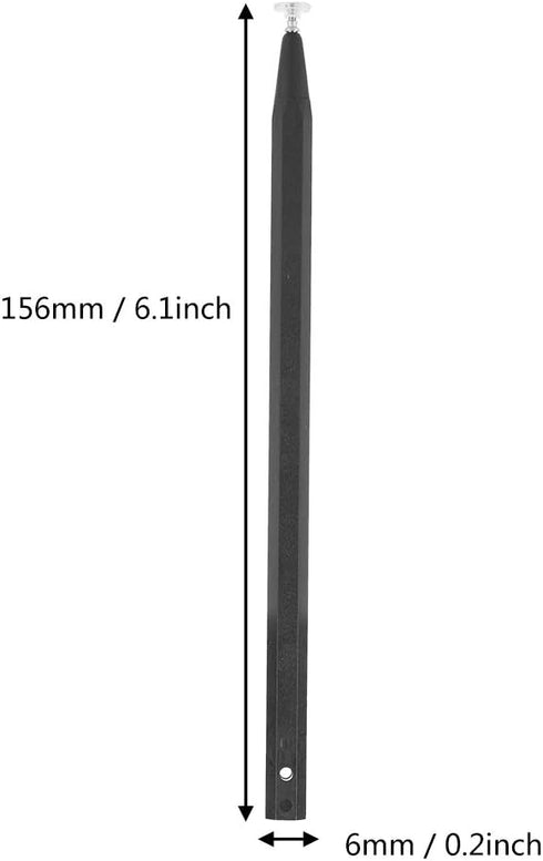 Universal Capacitive Stylus Pen,ASHATA Precision Disc tip Stylus Capacitive Touch Screen Pens for All Mobile Phones and Tablets Black (2PCS)......