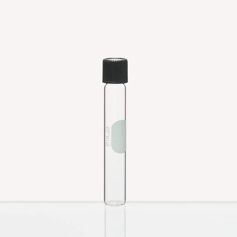 ULAB Test Tubes with Black Screw Caps, Vol.10ml, Dia.16x100mm with Marking Area, Test Tubes Shot Glasses, Borosilicate Glass Material, Pack of 20,...