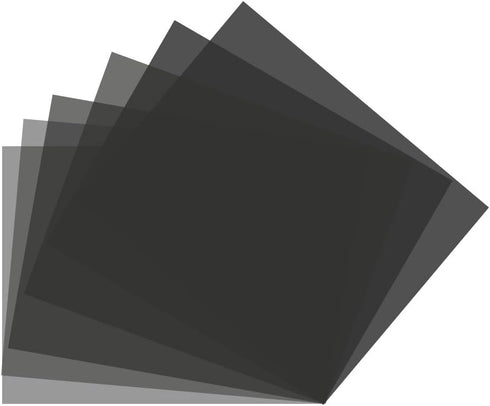 Lighting Neutral Density Gels Filter Sheet 16x20 inches Kit, ND3,ND6,ND9 for Photo Studio Video Flashlight Led Light Photography, 6 Packs...