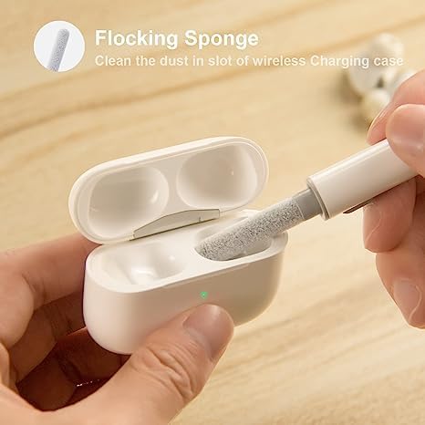 Cleaning Pen for Ear pods Headphone Earbud & Phone Multifunction Cleaner Kit Soft Brush for Bluetooth Earphones case Cleaning Tool(Pack of 1)...
