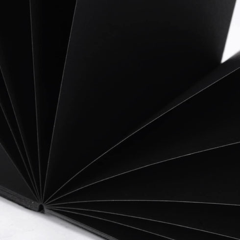 4.9x4.9 Inches Black Paper Sketchbook,30Sheets (180gsm /110lb) Premium Black Heavyweight Paper Sketchbook,Art Black Sketch Book for Pencil, Pastel...